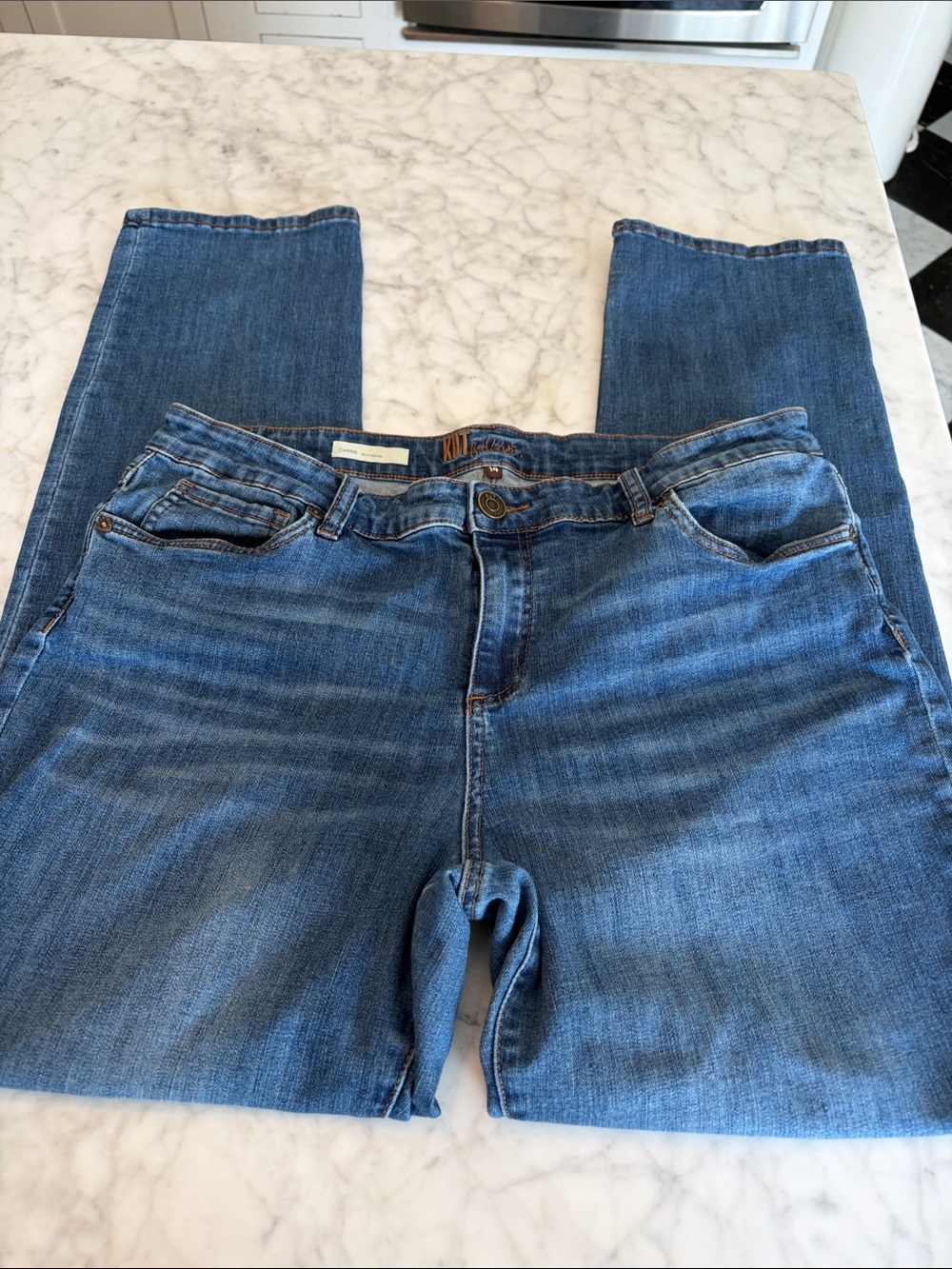 Kut from the Kloth Carrie Boyfriend Women’s Size 14 Straight Leg Jeans